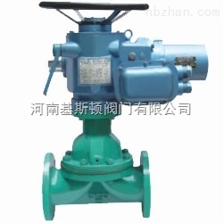 G941J電動襯膠法蘭隔膜閥